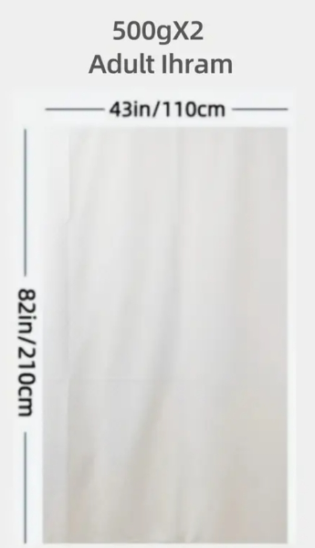 Men's Ihram for Hajj/Umrah